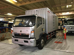Howo 4x2 Light Duty Mobile Atelier de maintien du camion