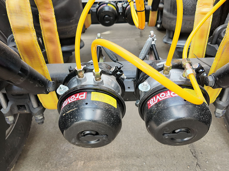 Semi-remorque &agrave; plateau 3 essieux 40 pieds-14