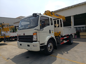 Crine mobile télescopique Sinotruk 2 tonnes avec châssis de camion léger