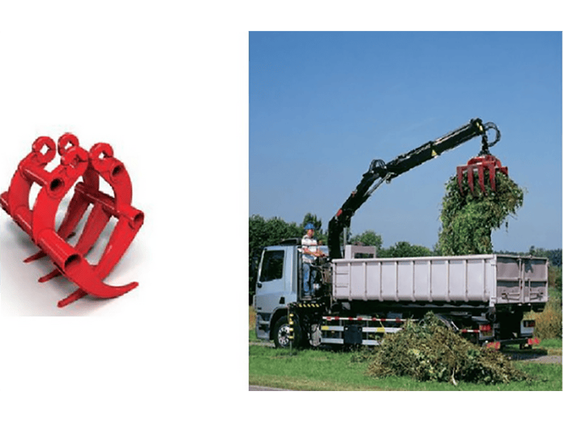 Camion-grue HOWO 6X4 avec grue &agrave; bras pli&eacute; 8T-7