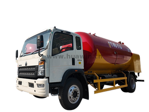 Sinotruk Howo 4x2 LPG Tank à gaz bobtail Truck 8-15m3