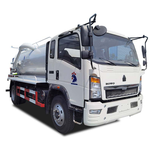 5000 litres Sinotruk Howo 4x2 Aspiration d'aspiration d'égout