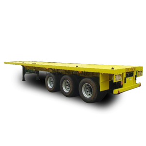 Remorque de récipient à plateau à axe Sinotruk