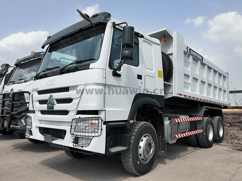 Sinotruk howo7 benne benne-benne-mid-there-6 × 4
