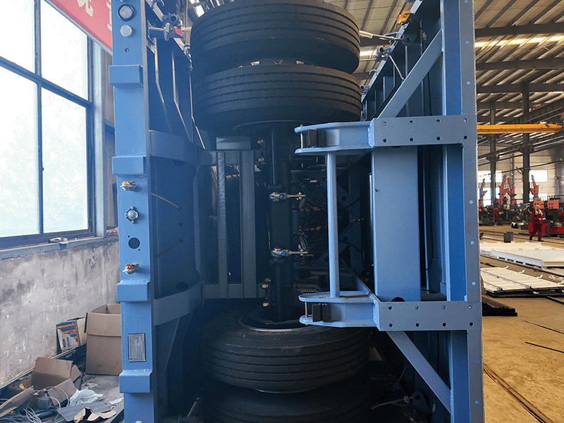 Semi-remorque à plateau 3 essieux 40 pieds-7