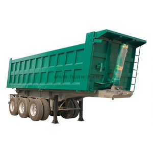 Sinotruk 3 aaux à bascule de basculement semi-remorque