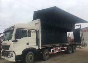 Sinotruk T5G 8x4 Aignium Wing Open Van Camion