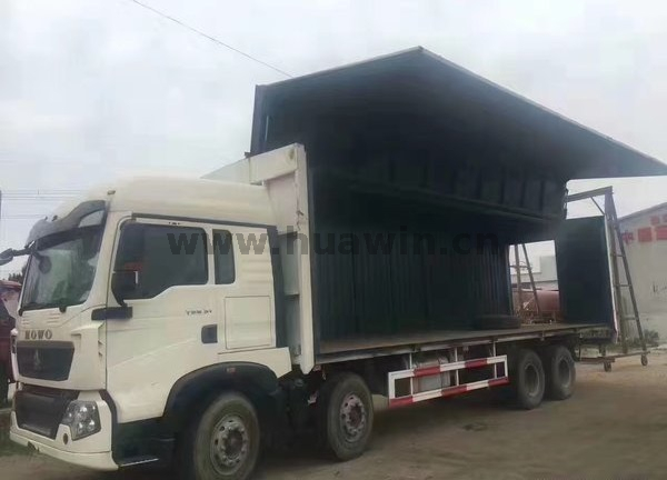 Sinotruk T5G 8x4 Aignium Wing Open Van Camion