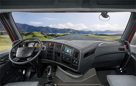 Howo-tx-6x4-tum-truck-interior décor1