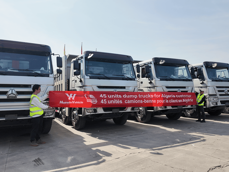 45 units dump trucks for Algerian customers.png