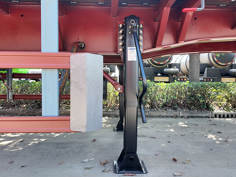 Semi-remorque &agrave; plateau 3 essieux 40 pieds-12