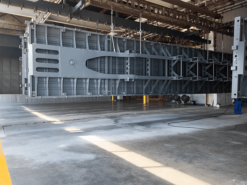 Semi-remorque à plateau 3 essieux 40 pieds-5