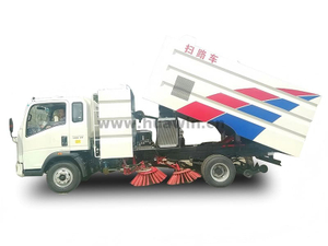 Sinotruk Howo 4x2 Sweeper & Washing Truck-6CBM
