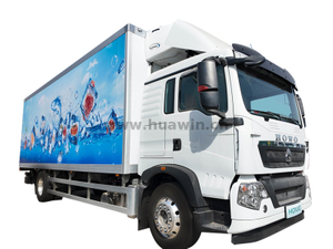 Howo Refrigerated Truck-tailboard-4x2