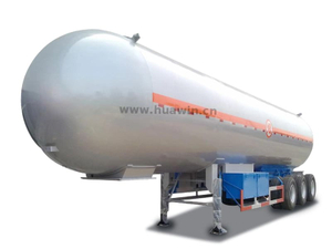 Sinotruk 3 essieux LPG 56cbm semi-remorque de pétrolier