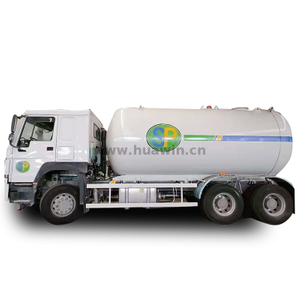 Sinotruk Howo LPG Gas Roufuelling Tank Truck 20 ~ 25 CBM 