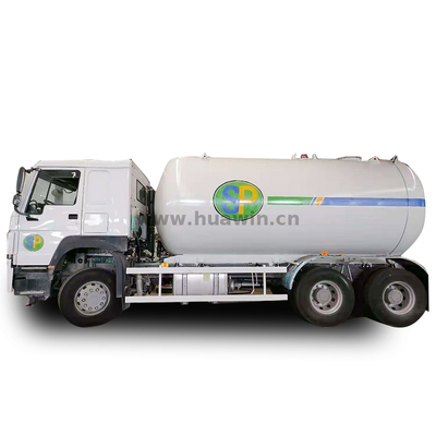 Sinotruk Howo LPG Gas Roufuelling Tank Truck 20 ~ 25 CBM 