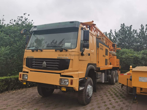 Sinotruk 6x6 CDC-600K 600m camion de plate-forme de puits d'eau