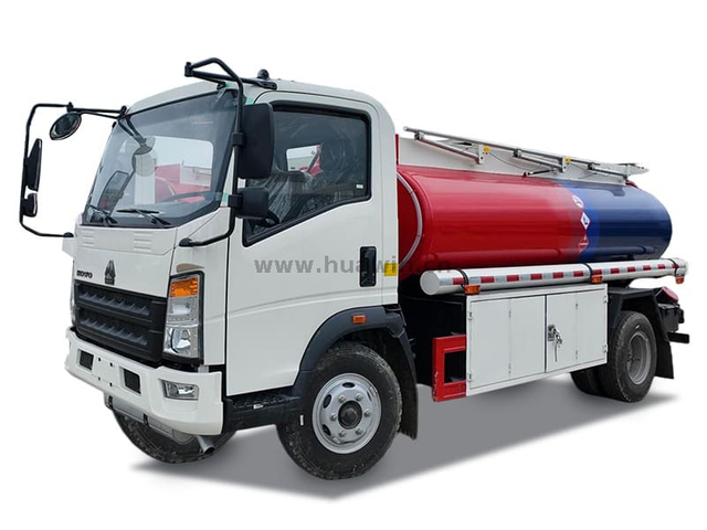 Sinotruk Howo 4x2 5cbm Riseling Tank Truck