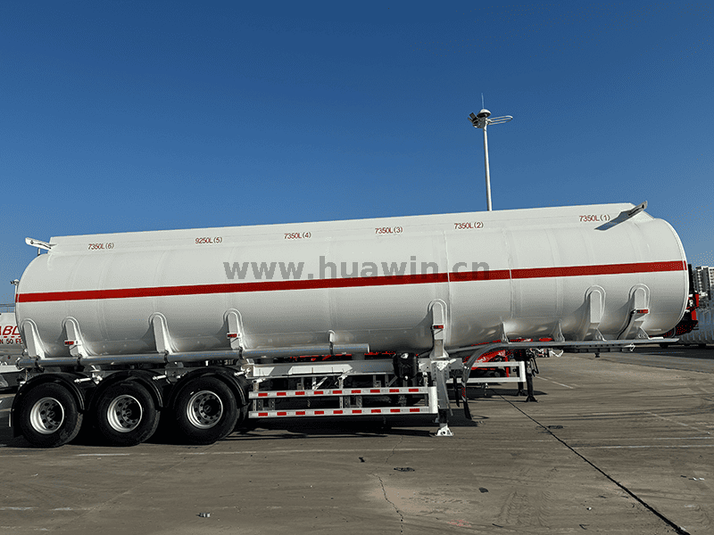 46cbm Camion-citerneur de carburant semi-trailer-6