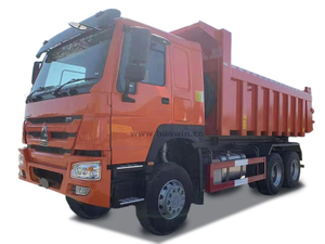 16cbm Howo 6x4 Scow End Sand Aggrégats TRACK TRACK TRIBOTS DE TRANSPORATION AVEC PATTE DE TAILLE